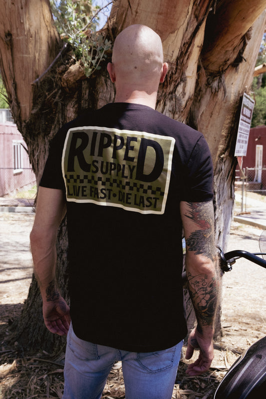 Live Fast, Die Last Tee